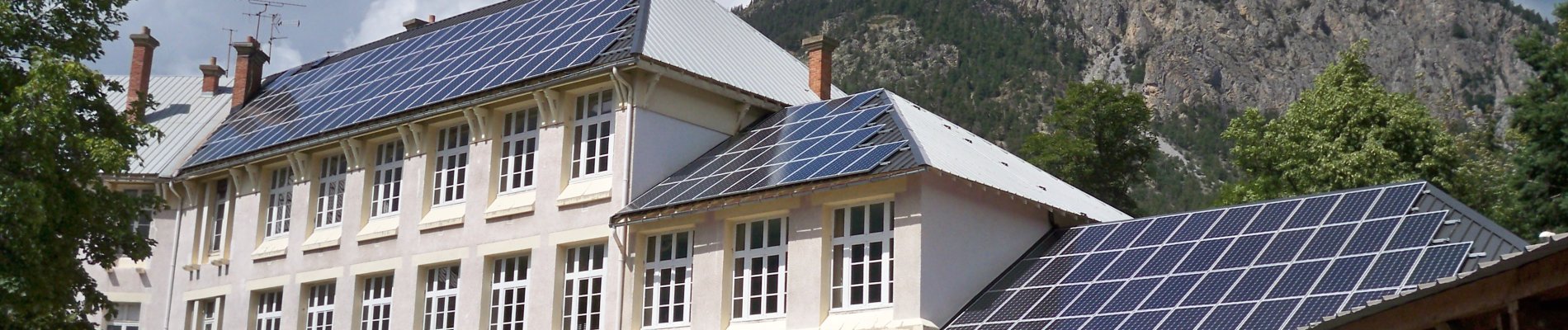 Panneaux solaires sur toiture