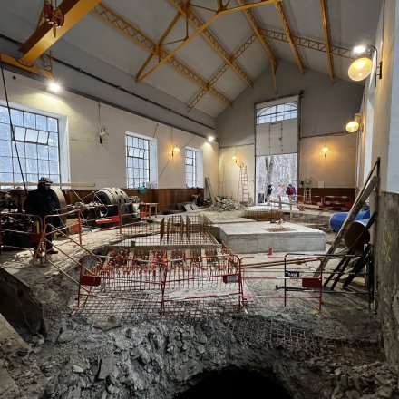 Rénovation de la centrale de Roche Percée