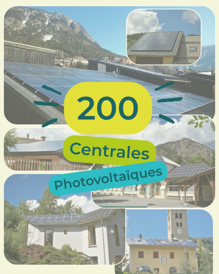 200 Centrales Photovoltaïques